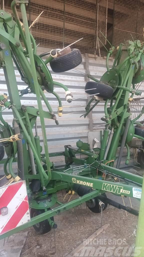 Krone KWT 882 Rastrilladoras y rastrilladoras giratorias