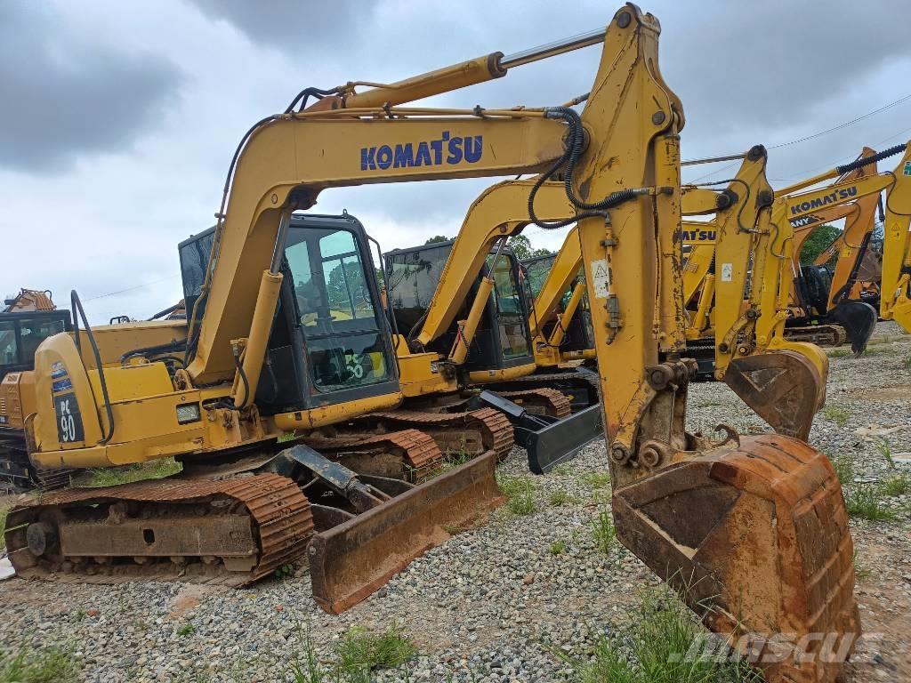 Komatsu PC 90 Excavadoras sobre orugas