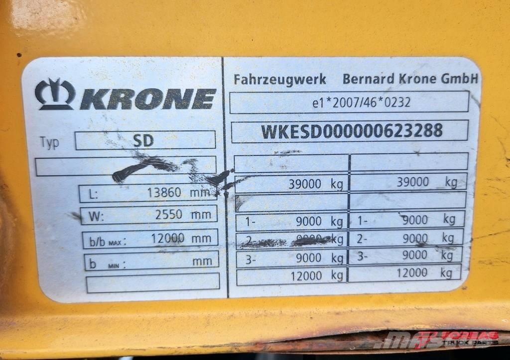 Krone SD DA06CLNF Semirremolques de caja de lona