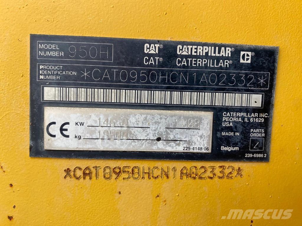 CAT 950 H Cargadoras sobre ruedas