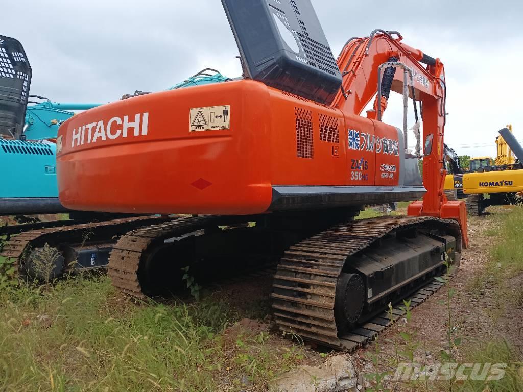 Hitachi ZX 350 Excavadoras sobre orugas