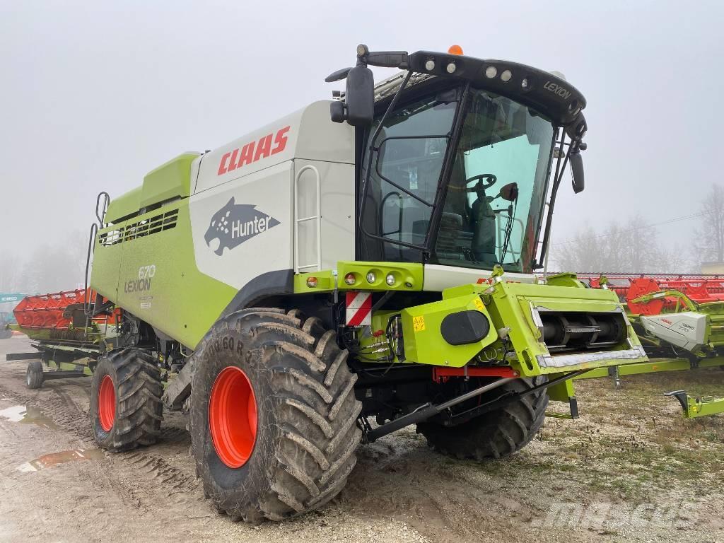 CLAAS Lexion 670 Cosechadoras combinadas