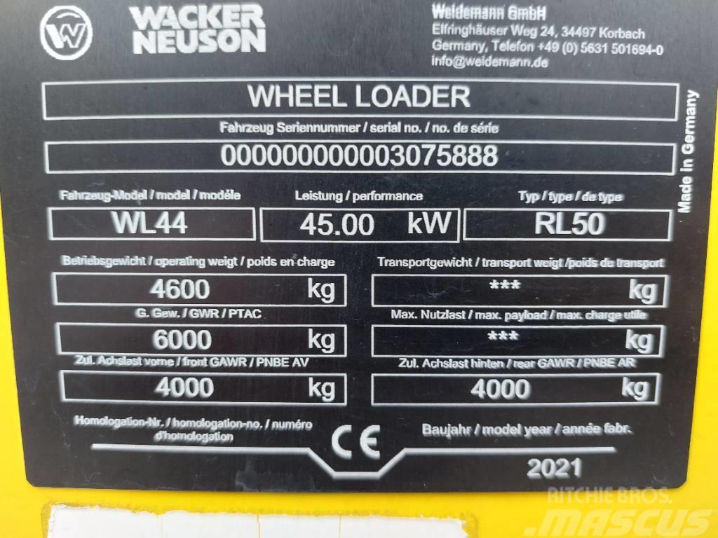 Wacker Neuson WL44 Cargadoras sobre ruedas