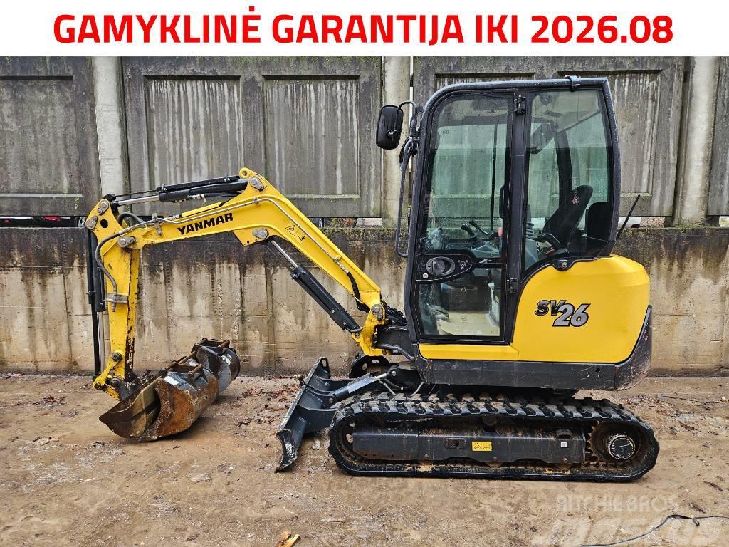 Yanmar SV 26 Miniexcavadoras