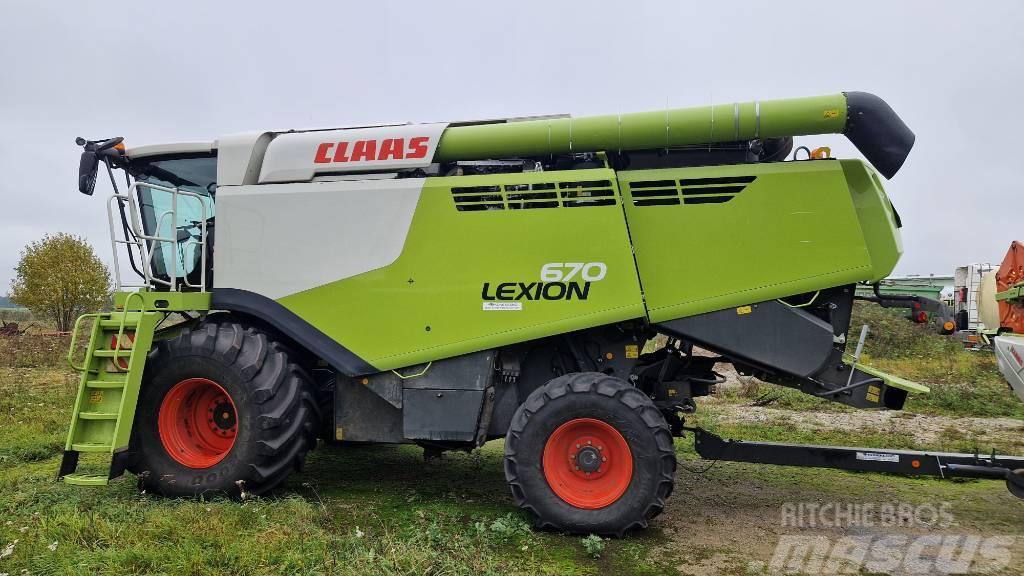 CLAAS Lexion 670 Cosechadoras combinadas