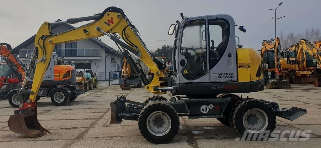 Wacker EW100 Excavadoras de ruedas