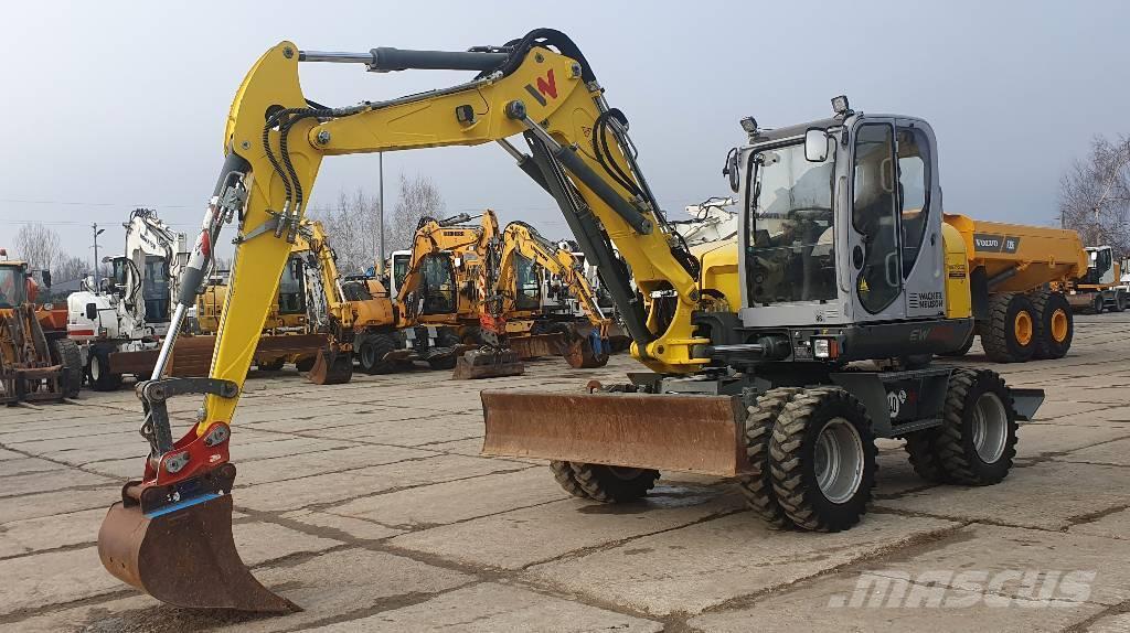 Wacker EW100 Excavadoras de ruedas