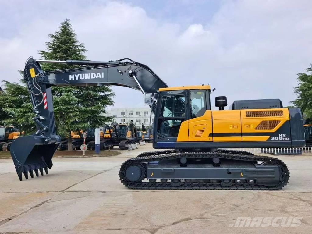 Hyundi HX300 Excavadoras sobre orugas