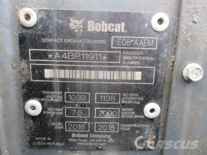 Bobcat E 08 Miniexcavadoras