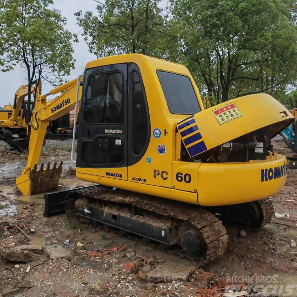 Komatsu PC 60 Excavadoras sobre orugas