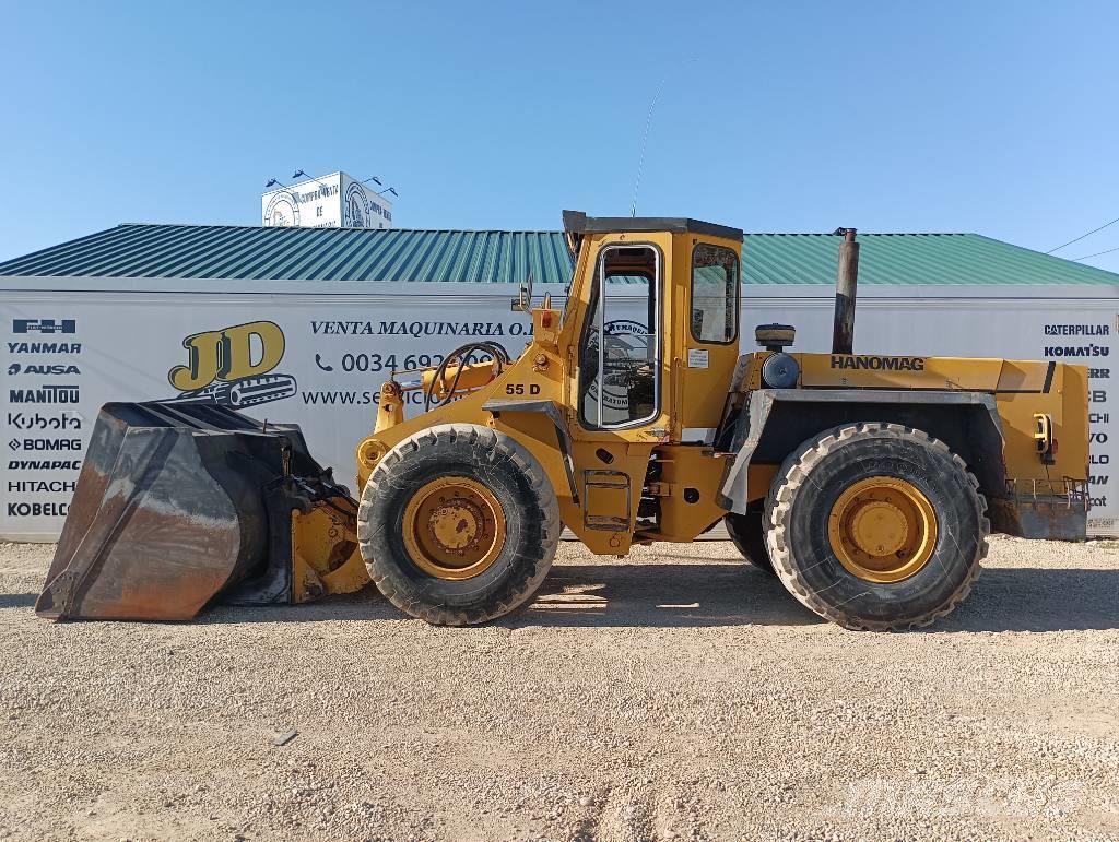 Hanomag 55 D Cargadoras sobre ruedas