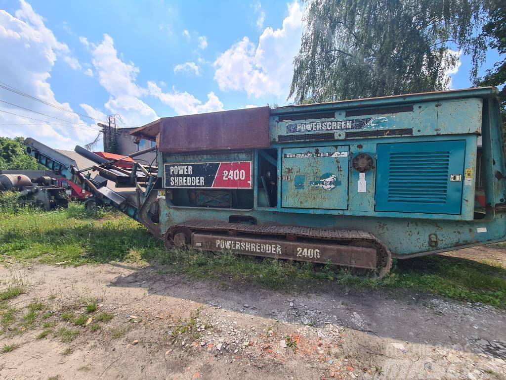 PowerScreen Powershredder 2400 Trituradoras de deshechos