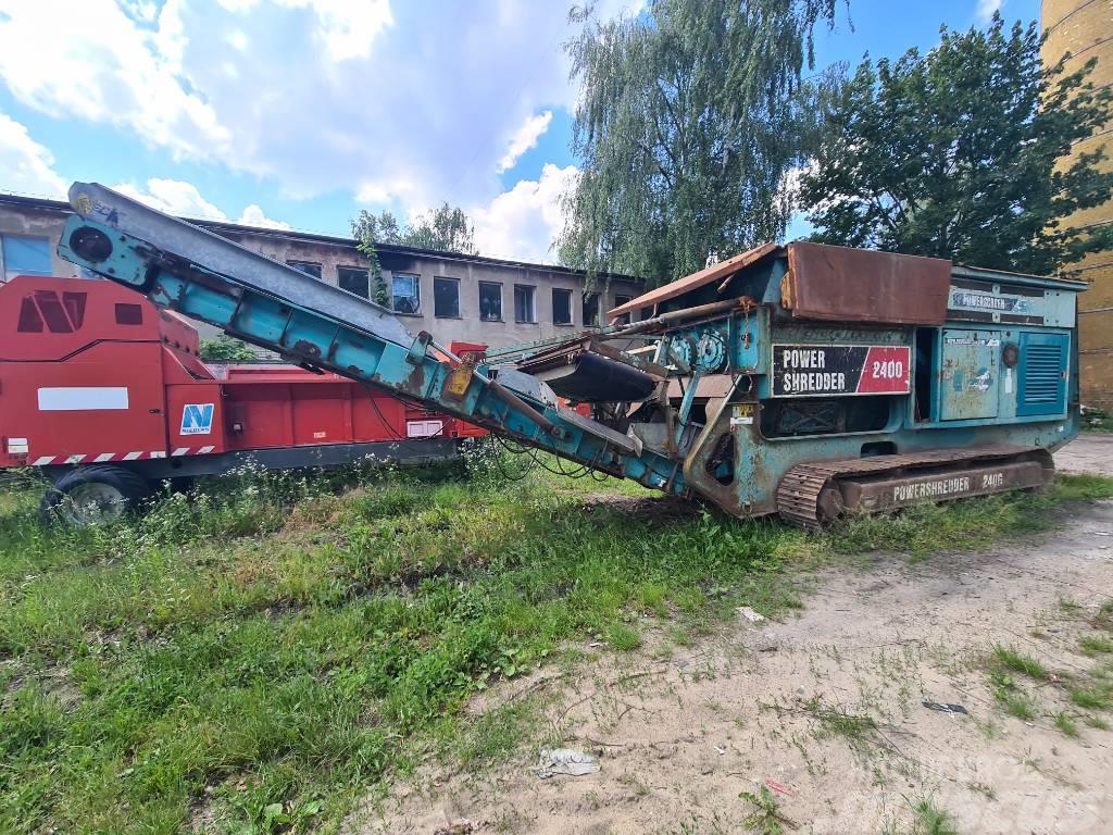 PowerScreen Powershredder 2400 Trituradoras de deshechos