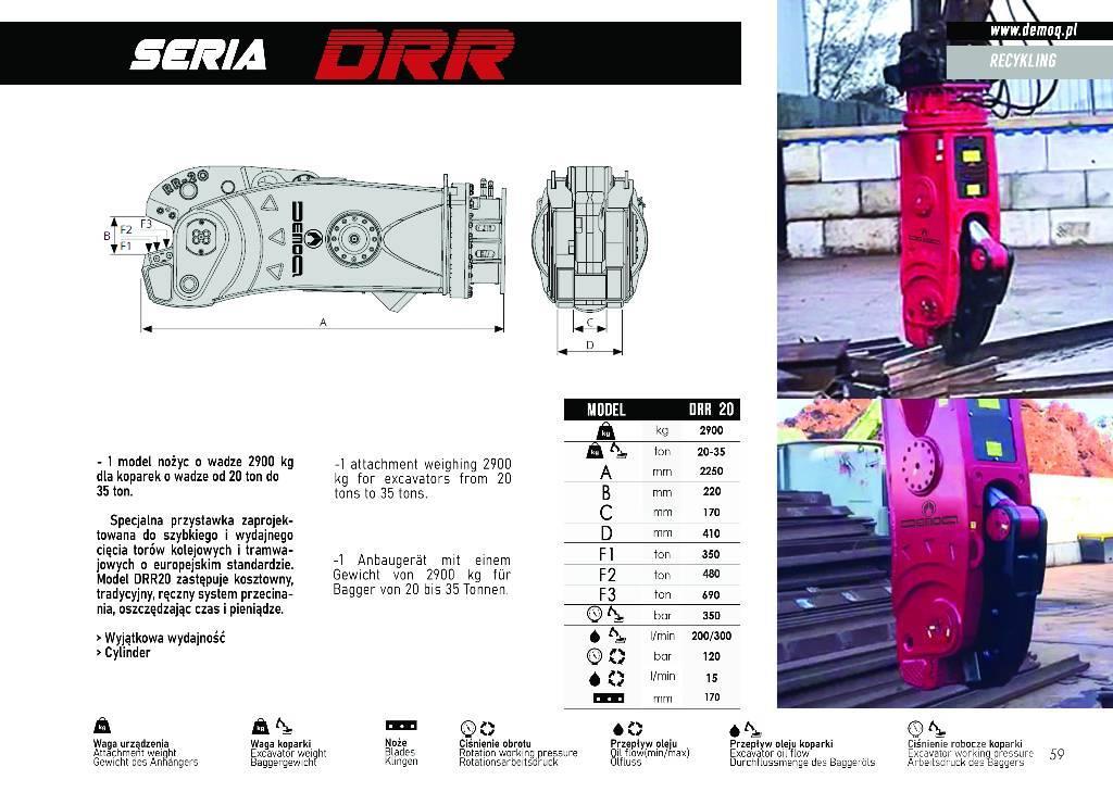  DEMOQ DRR20 Cortadoras