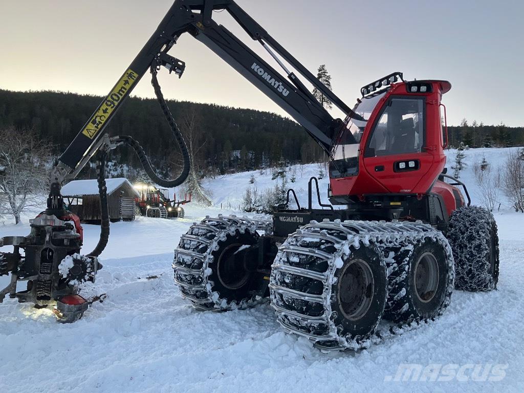 Komatsu 951 Cosechadoras