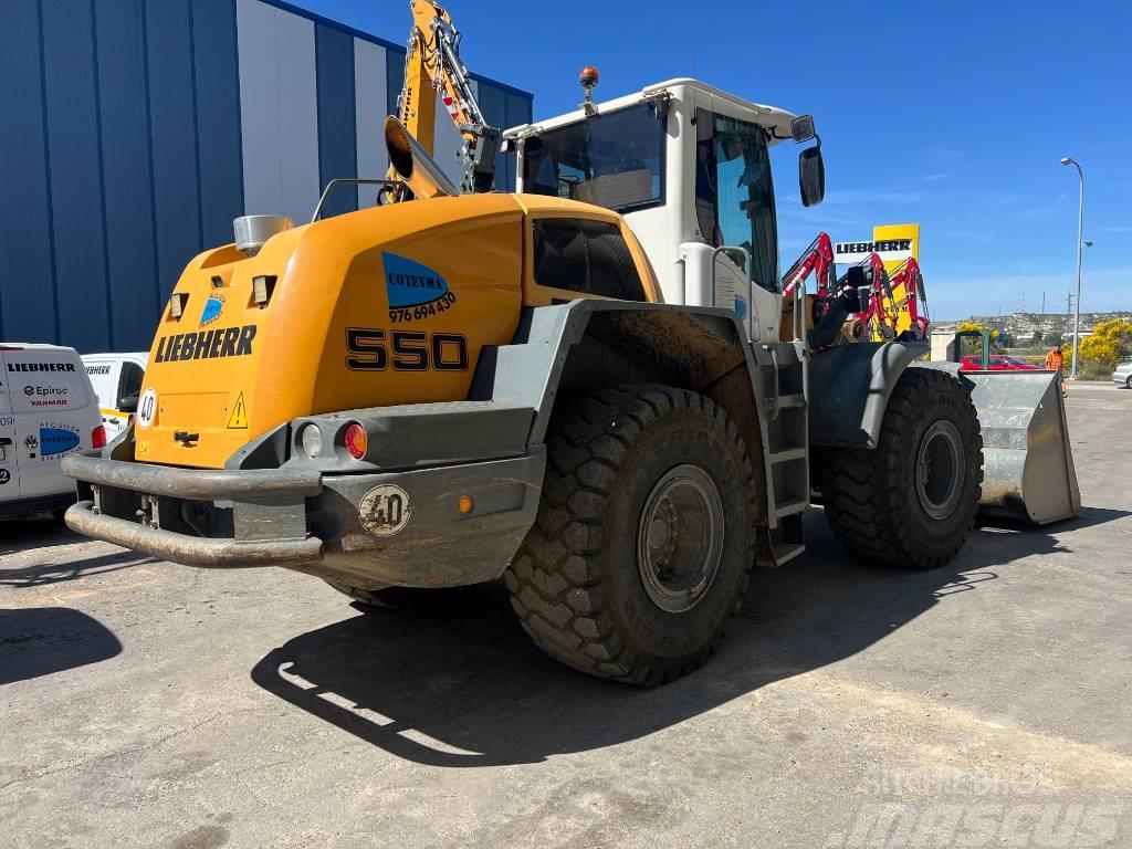 Liebherr L 550 Cargadoras sobre ruedas