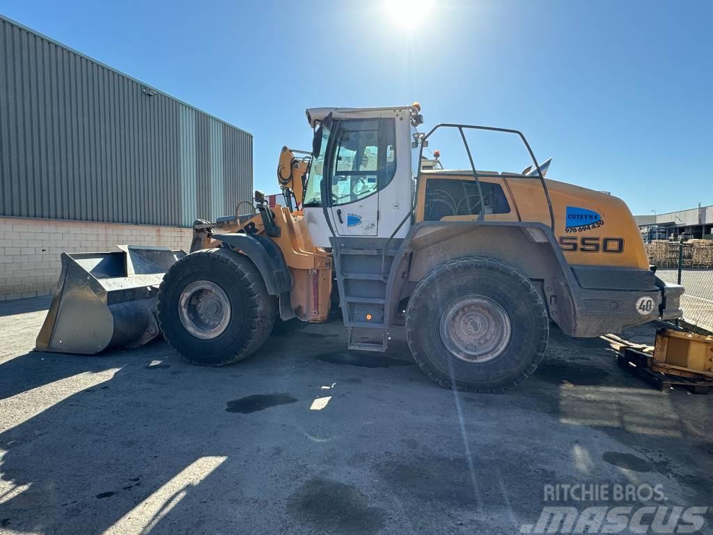 Liebherr L 550 Cargadoras sobre ruedas