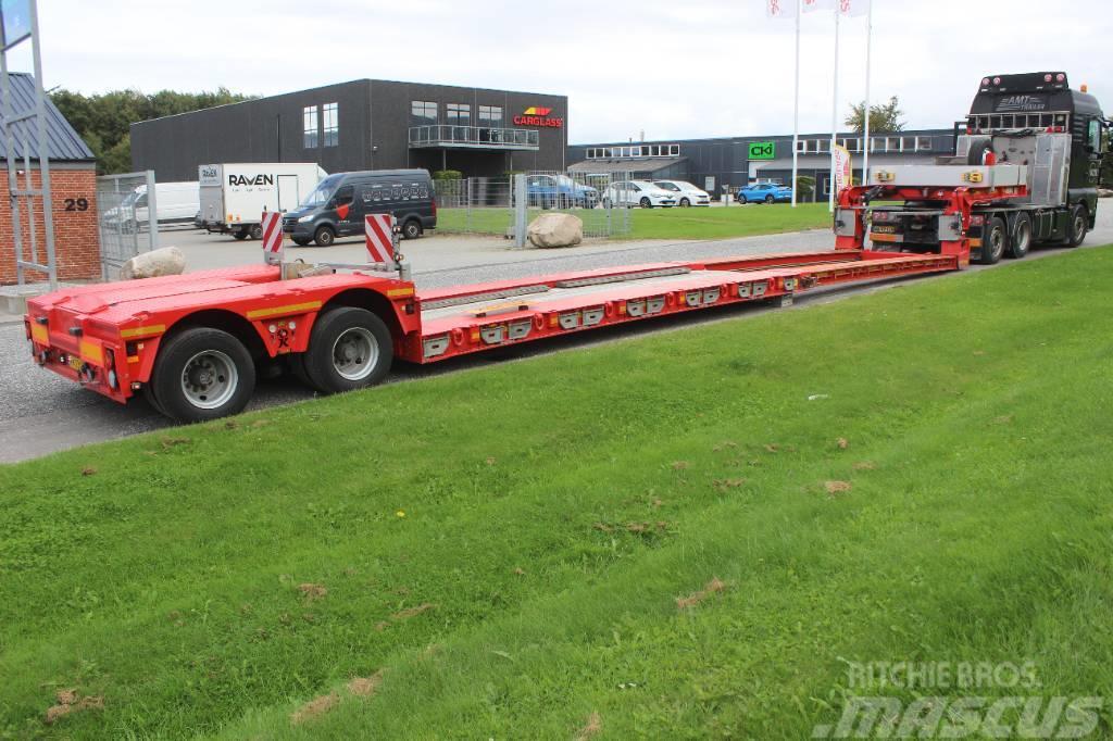 Kässbohrer Hydraulic steering low loader Remolques de cama baja