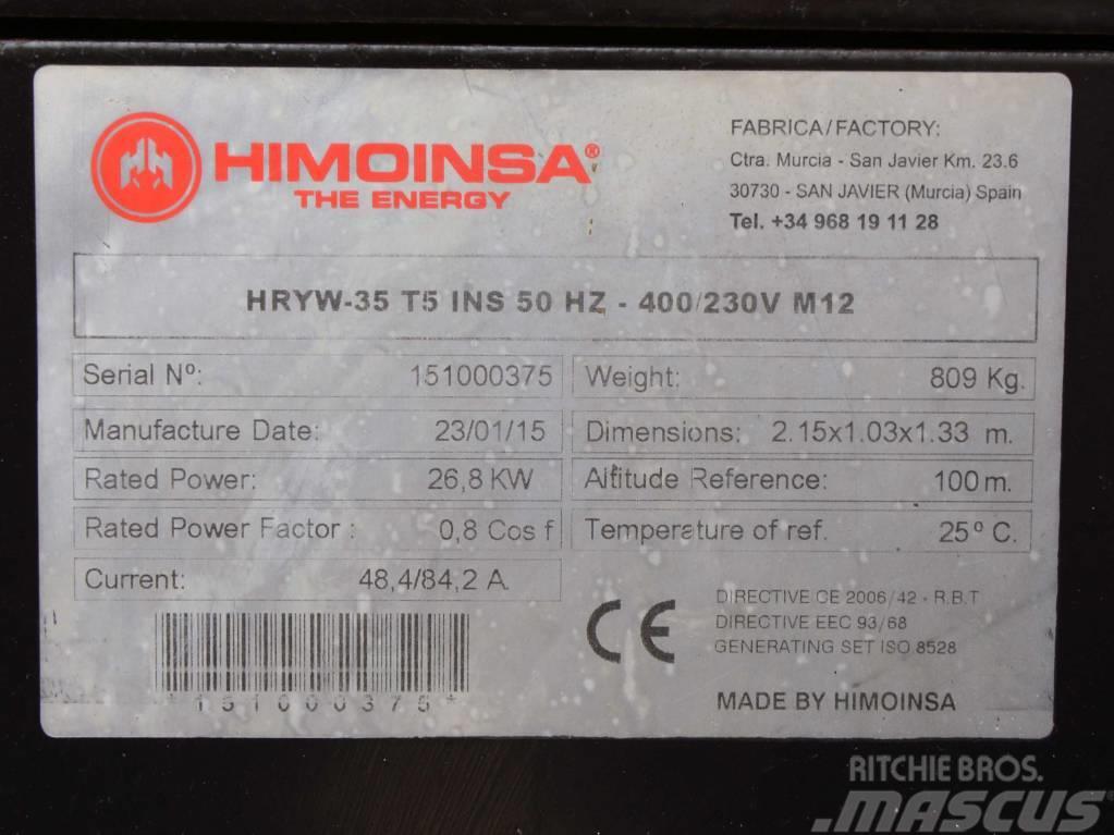 Himoinsa HRYW 35 Generadores diésel