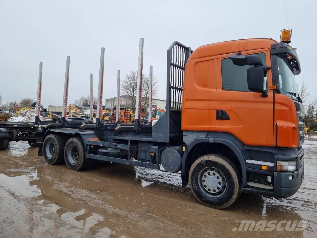 Scania R 580 Transportes de madera