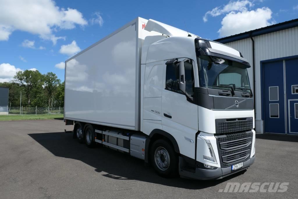 Volvo Körskoleutrustad 1575mil FH500m6x2*4 I-Save Camiones con caja de remolque