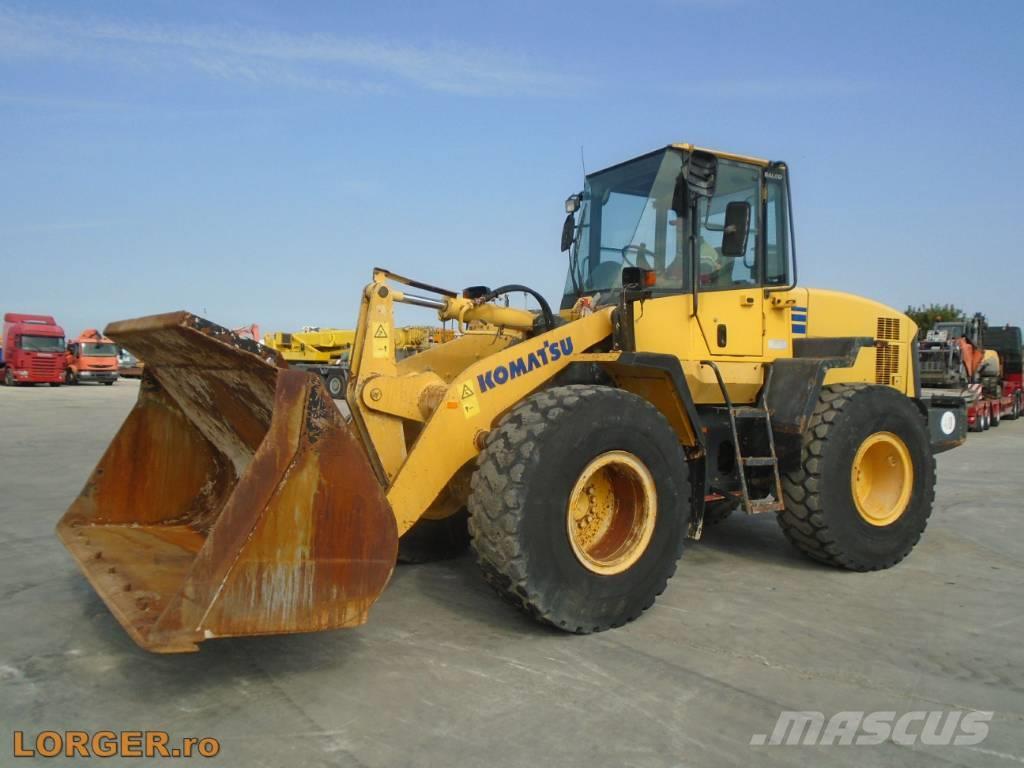 Komatsu WA200-5 Cargadoras sobre ruedas