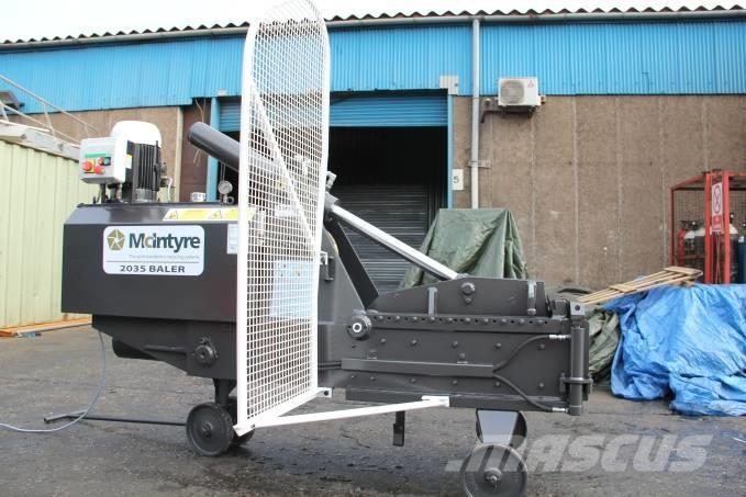 McIntyre Metal Baler Empacadoras industriales