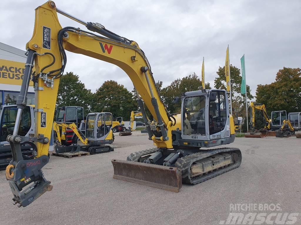 Wacker Neuson ET145 Excavadoras sobre orugas