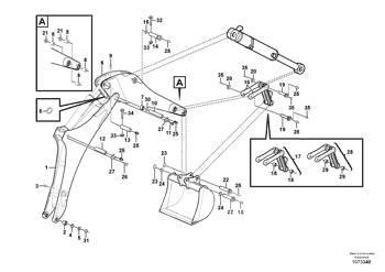 Volvo - Bolt - 15631339 Plataformas y cucharones