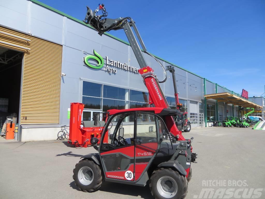 Weidemann T4512 kurottaja Manipuladores telescópicos agrícolas