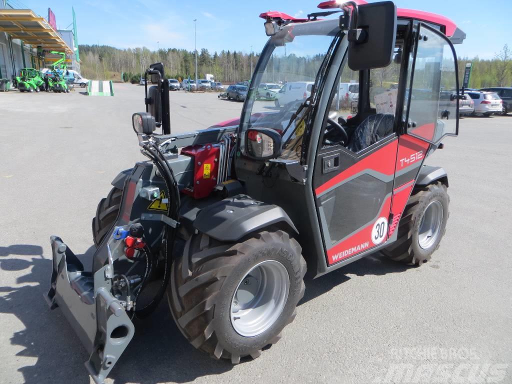 Weidemann T4512 kurottaja Manipuladores telescópicos agrícolas