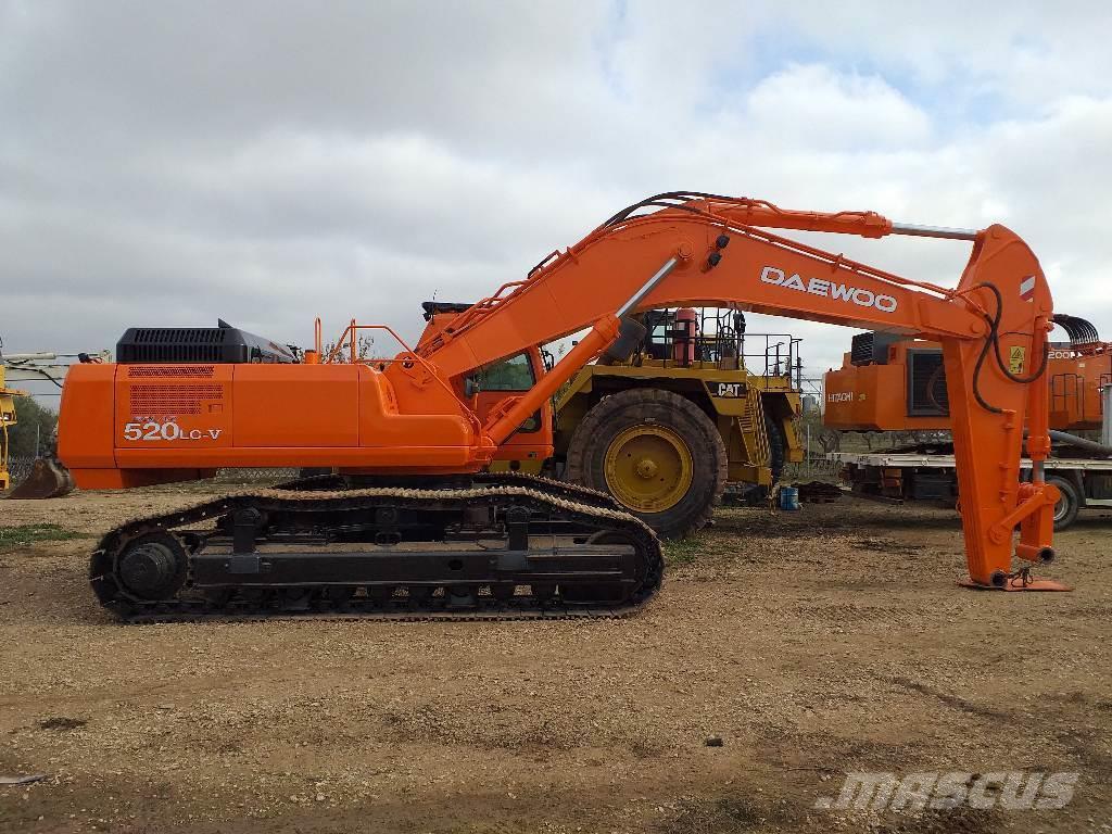 Daewoo 520 LC Excavadoras sobre orugas