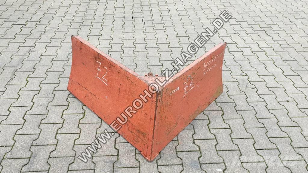  Schneeräumschild Planierschild 1200 mm Barredoras