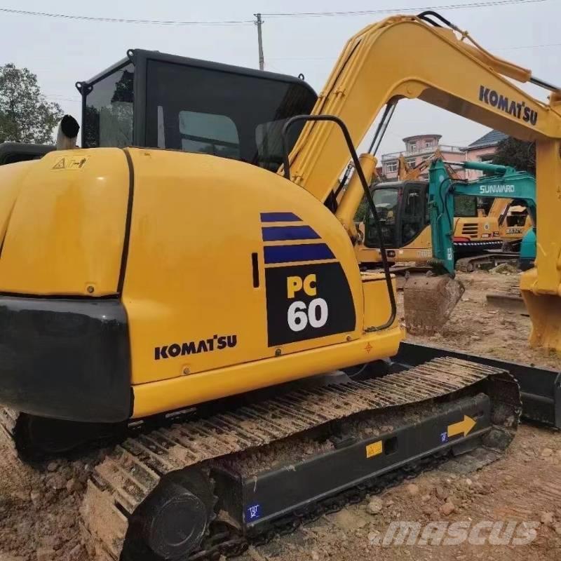 Komatsu PC 60 Excavadoras sobre orugas