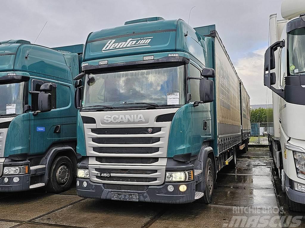 Scania R450 Camiones de caja de lona