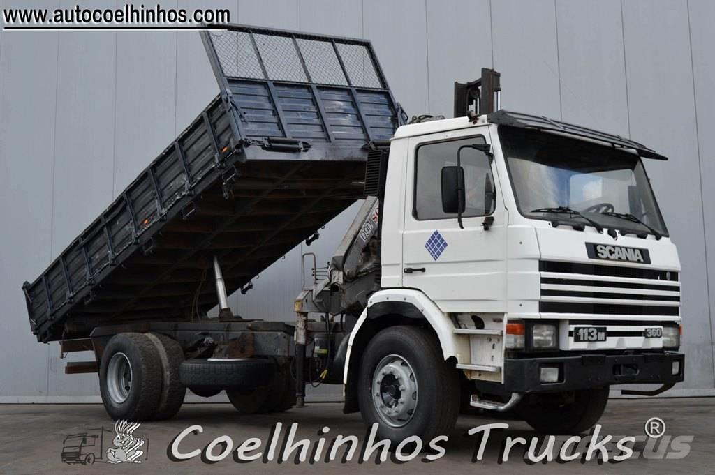 Scania 113H 360 Bañeras basculantes usadas