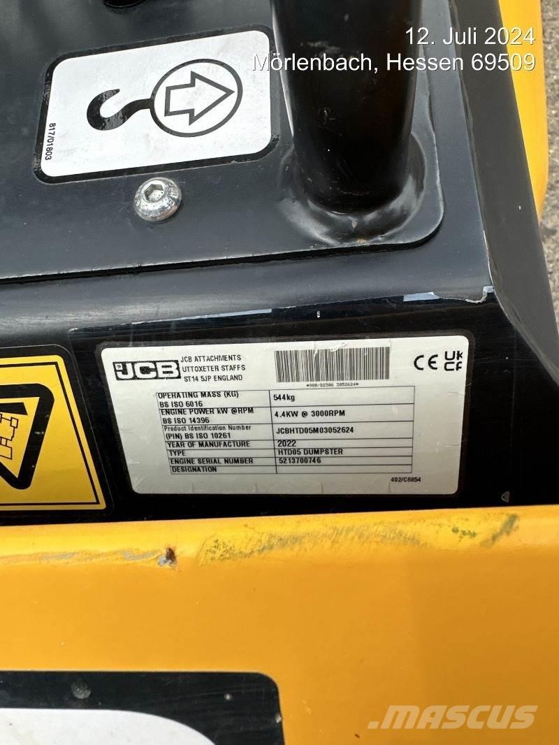 JCB HTD5 Vehículos compactos de volteo