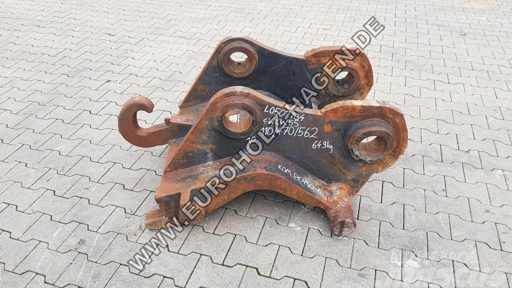  Schnellwechsler hydraulisch für CW55 Bolzen 110 mm Conectores rápidos