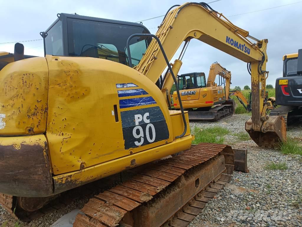 Komatsu PC 90 Excavadoras sobre orugas