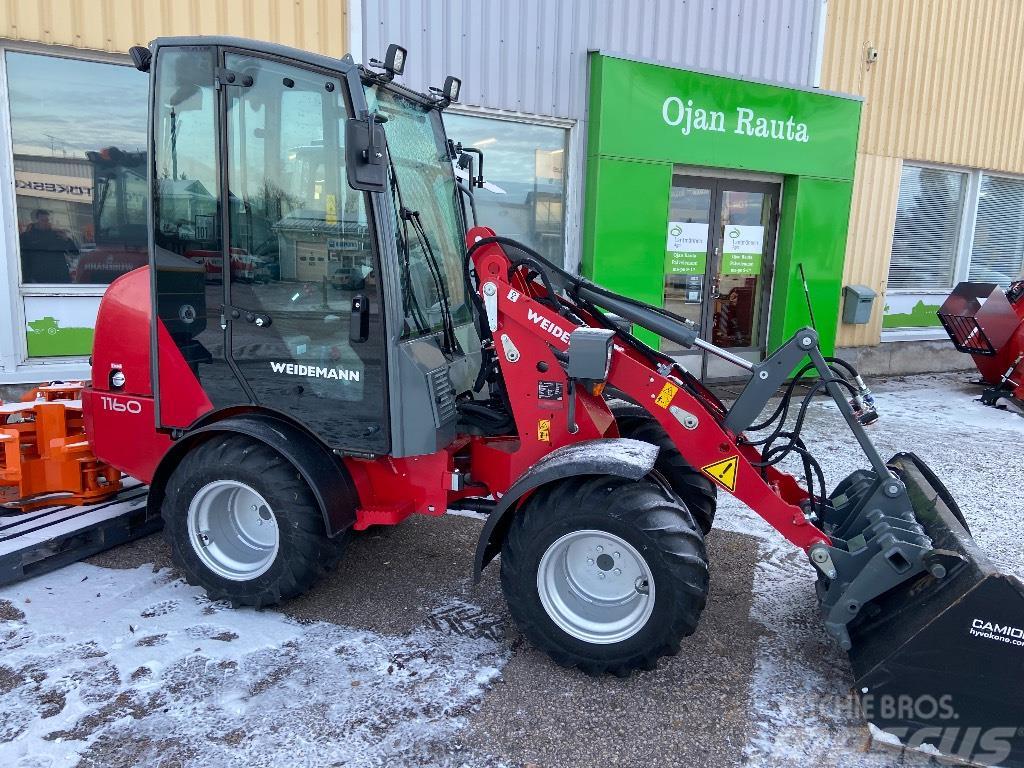 Weidemann 1160 hytillä Minicargadoras