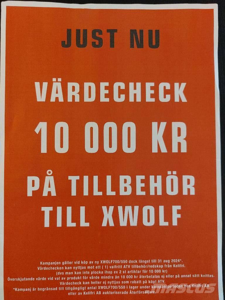  Xwolf 550 Nyhet Todoterrenos