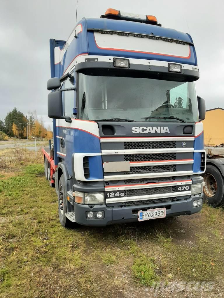 Scania R 124 Camiones grúa