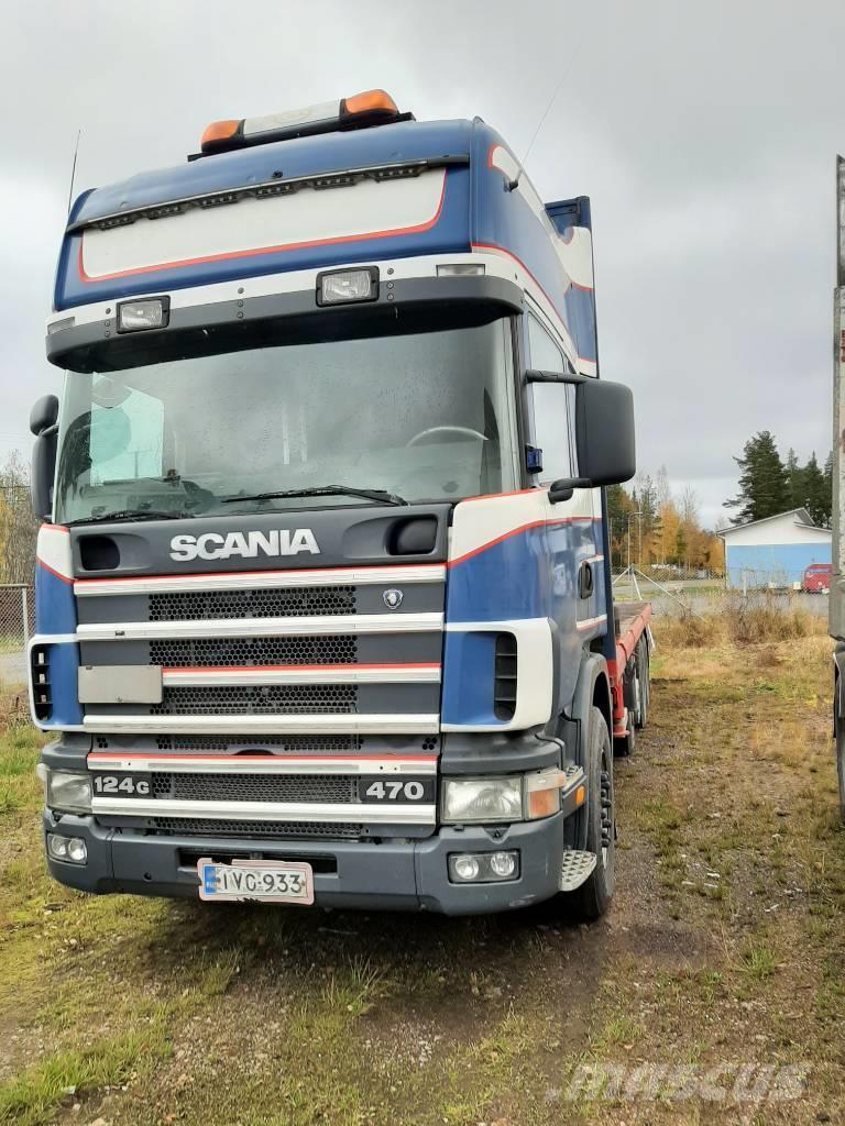 Scania R 124 Camiones grúa