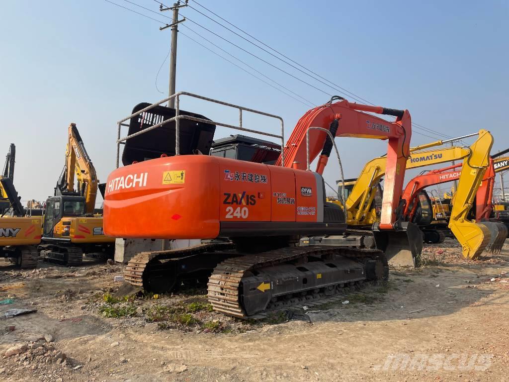 Hitachi ZX 240 Excavadoras sobre orugas