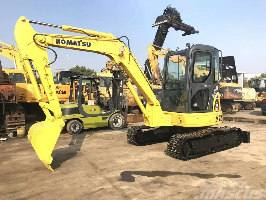 Komatsu PC 55 Excavadoras sobre orugas