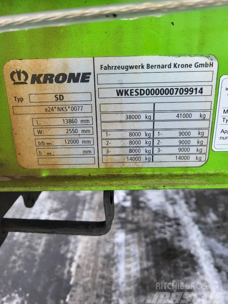 Krone SD Semirremolques de caja de lona