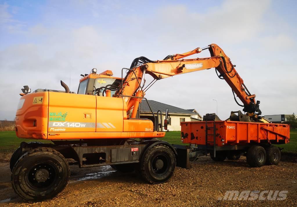 Doosan Dw 140 Excavadoras de ruedas