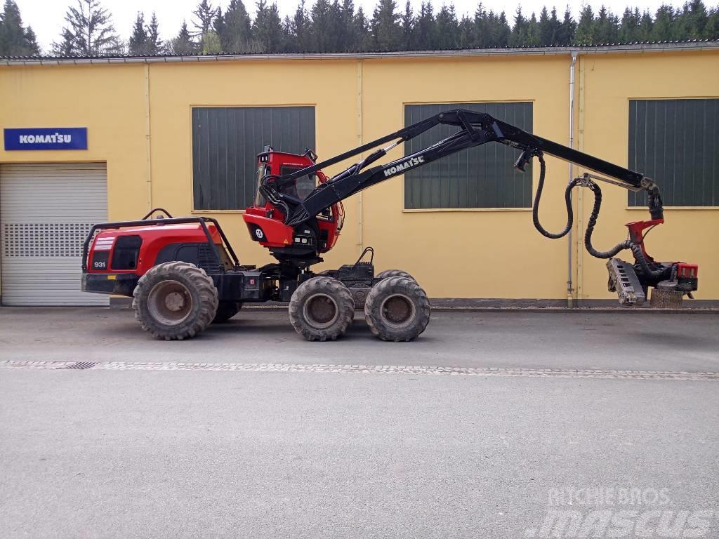 Komatsu 931 Cosechadoras