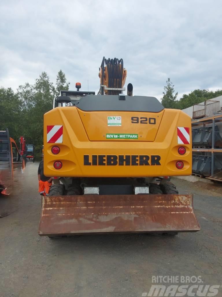 Liebherr A 920 Excavadoras de ruedas