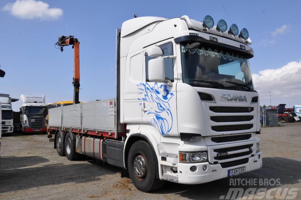 Scania R580 6X2 Camiones grúa